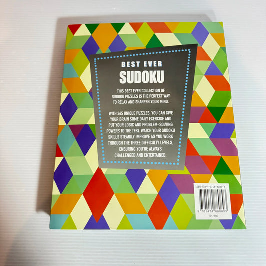Best Ever Sudoku with 365 Challenging Puzzles