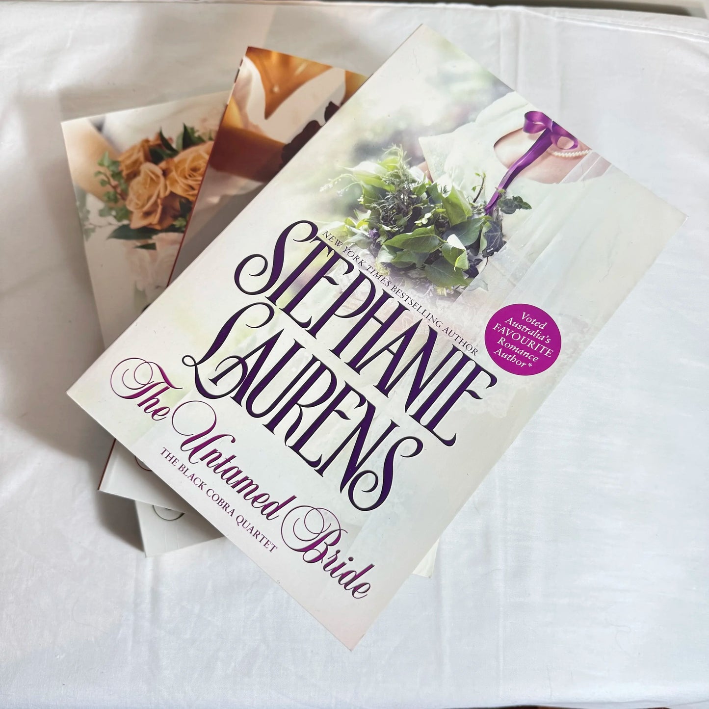 Stephanie Laurens Book Bundle x 3 - From The Black Cobra Quartet Series