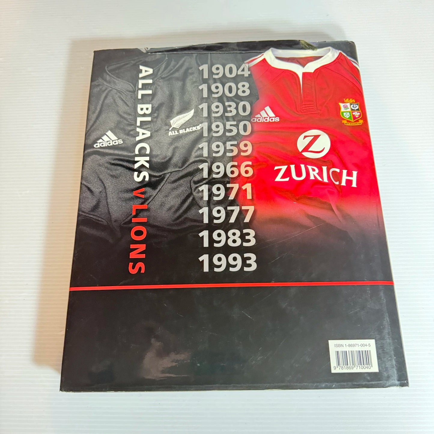 All Blacks V Lions - Ron Palenski