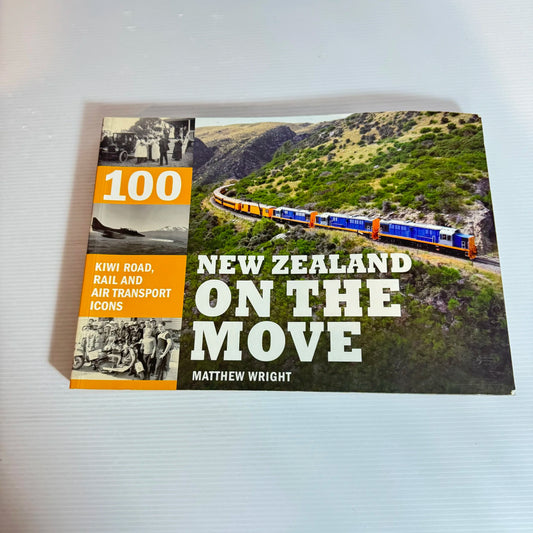New Zealand on the Move : Kiwi Road, Rail and Air Transport Icons - Matthew Wright