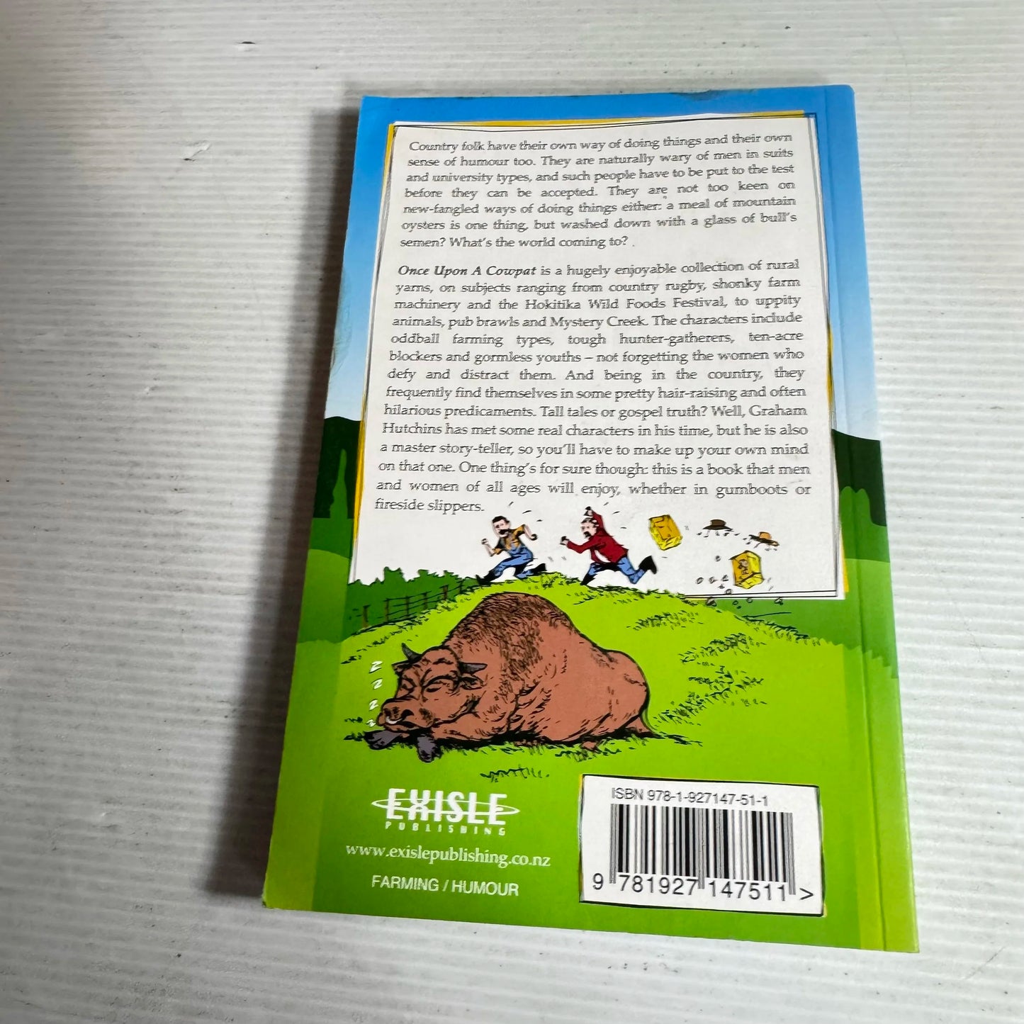 Once Upon A Cowpat: Stories From The Back County - Graham Hutchins