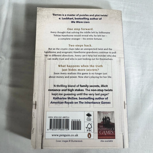 The Hawthorne Legacy - Jennifer Lynn Barnes