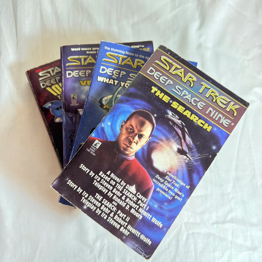 Star Trek : Deep Space Nine Book Bundle x 4 - Vintage 1990's