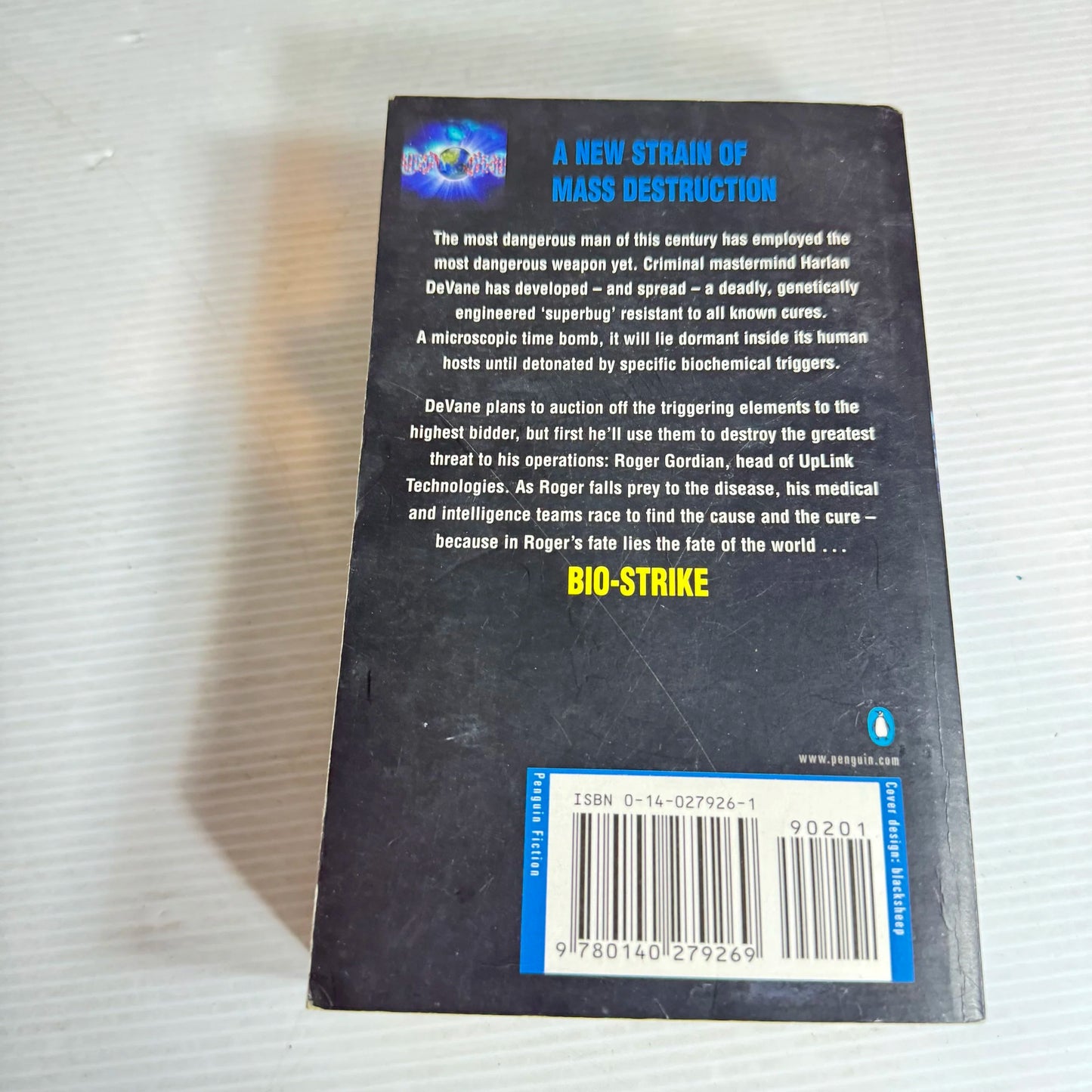 Tom Clancy's Powerplays : Bio-Strike - Created by Tony Clancy & Martin Greenberg Written by Jerome Preisler