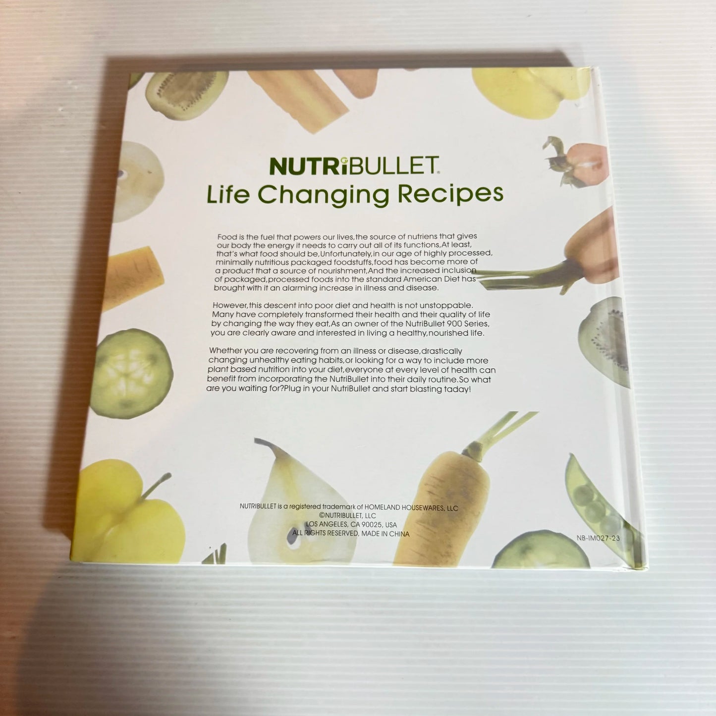 Nutribullet : Life Changing Recipes