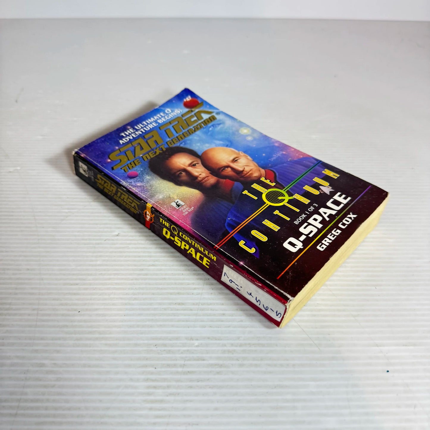 Star Trek The Next Generation : The Continuum Q-Space (Book 1 of 3) - Greg Cox (1998)