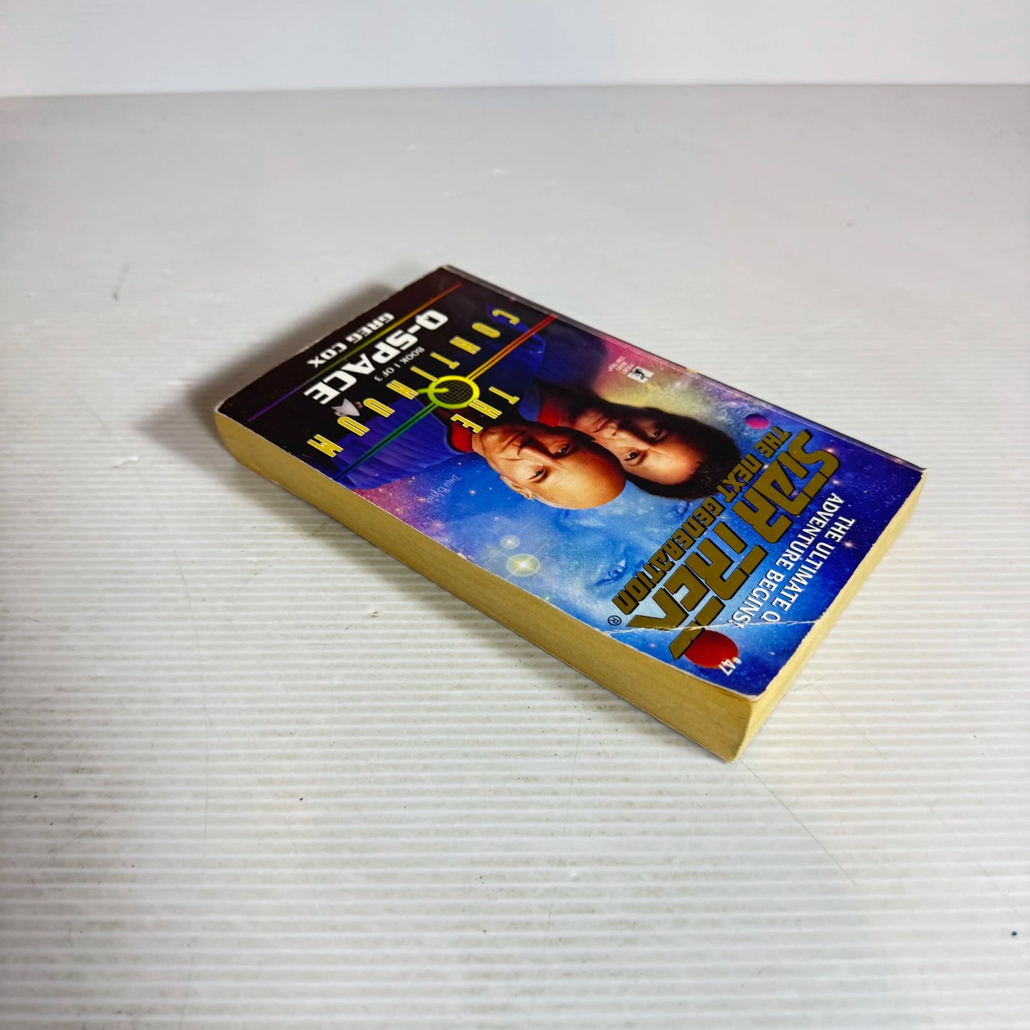 Star Trek The Next Generation : The Continuum Q-Space (Book 1 of 3) - Greg Cox (1998)