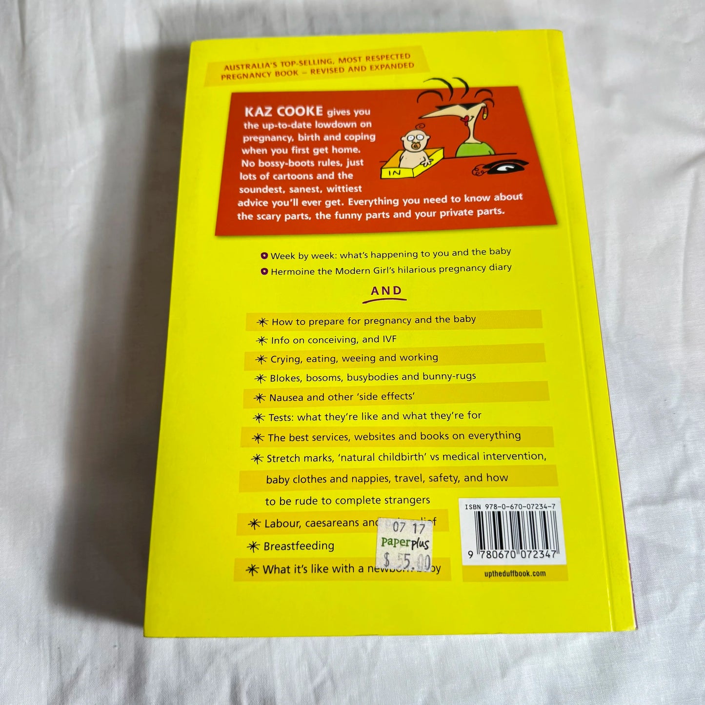 Up The Duff: The Real Guide to Pregnancy - Kaz Cooke