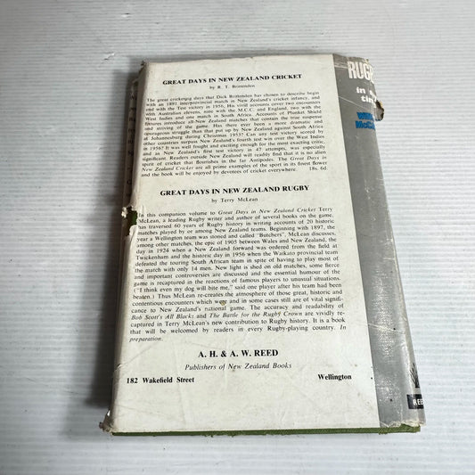Rugby In My Time - Winston McCarthy (Vintage 1958)