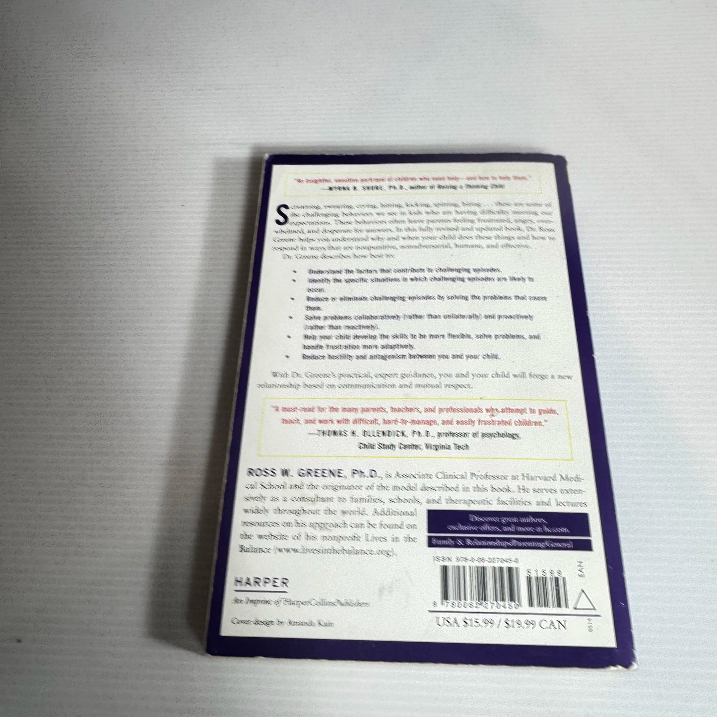 The Explosive Child - Ross W. Greene, Ph. D.