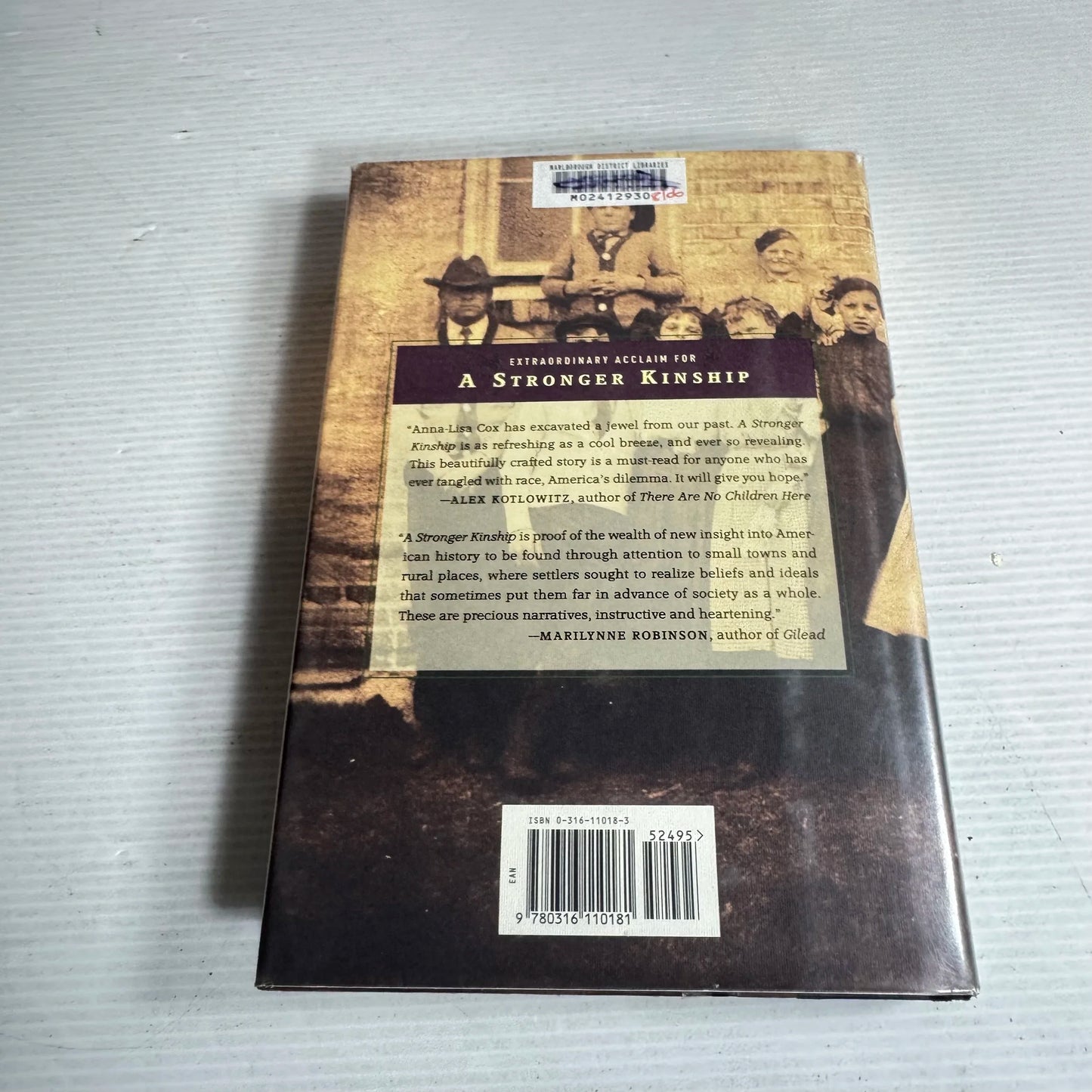 A Stronger Kinship - Anna-Lisa Cox
