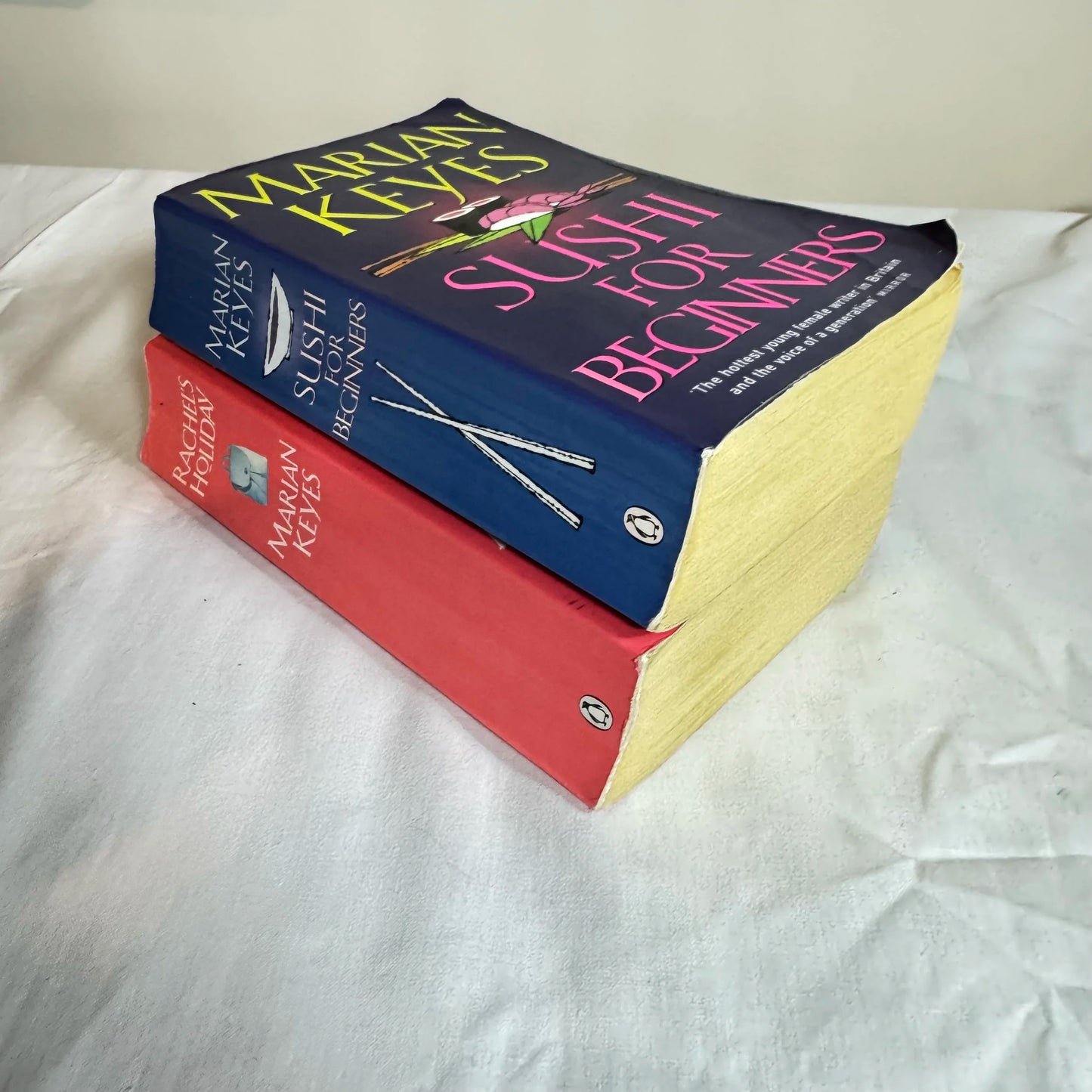 Marian Keyes Book Bundle x 2 Rachel's Holiday & Sushi For Beginners