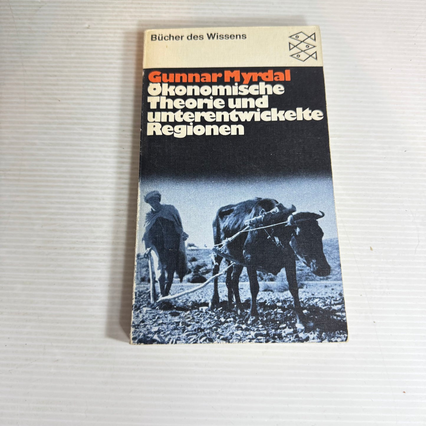 Books of Knowledge : Economic Theory and Underdeveloped Regions - Gunnar Myrdal (In German) (Vintage 1974)