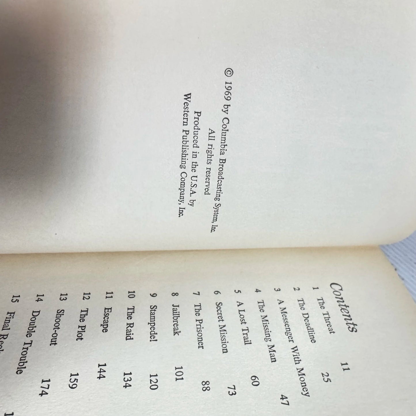 Gunsmoke : Showdown on Front Street - Paul S Newman (Vintage 1969)