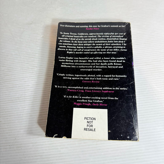 K is for Killer - Sue Grafton