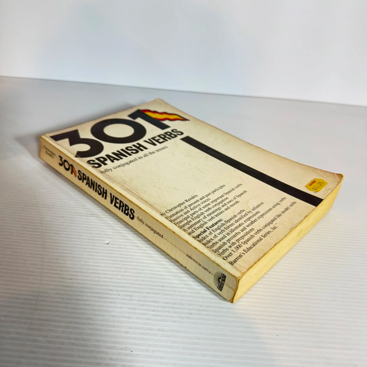 301 Spanish Verbs: Fully Conjugated - Christopher Kendris