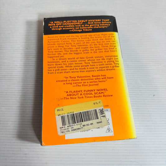 Grift Sense : A Tony Valentine Novel - James Swain