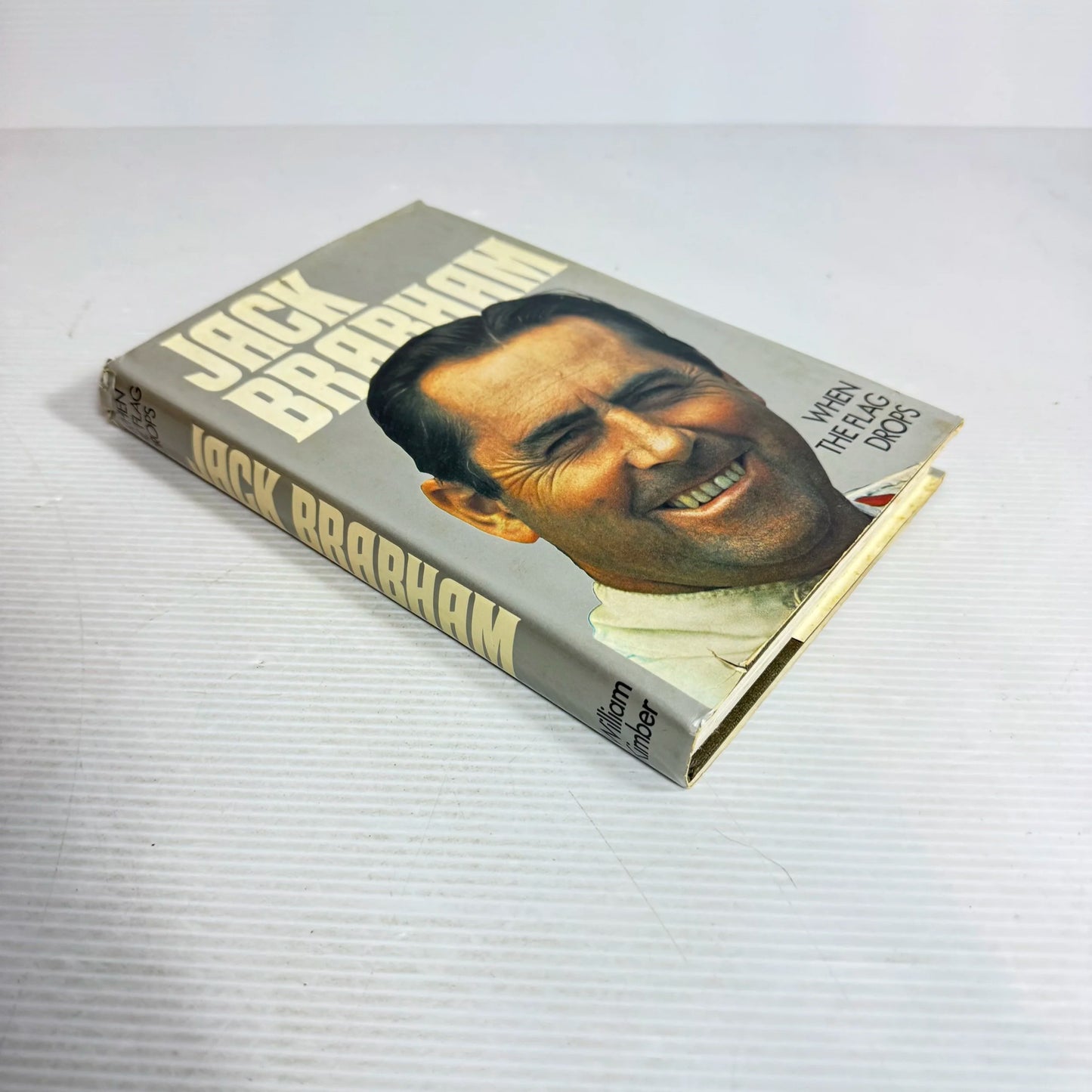 Jack Brabham : When the Flag Drops - William Kimber (1971 First Edition)