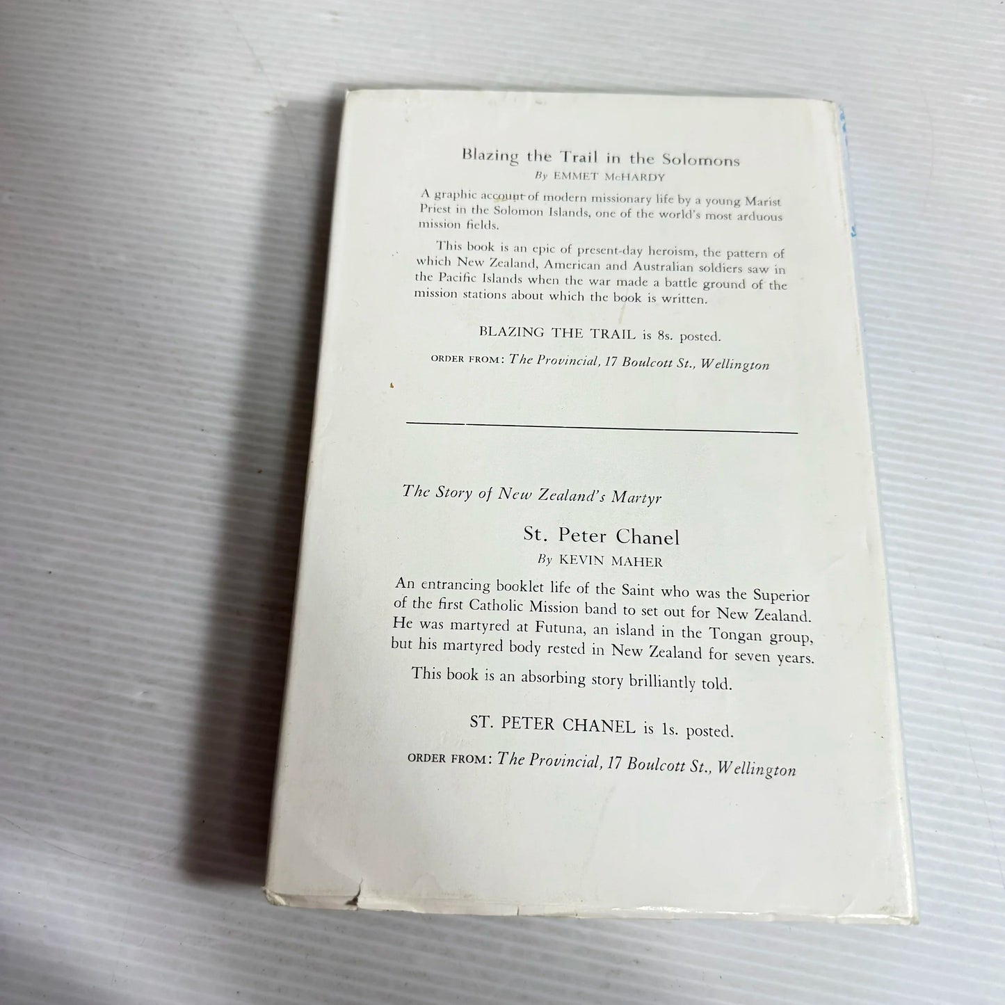 Sons of France : A Forgotten Influence on New Zealand History - Mary Catherine Coulter (First Edition 1957)