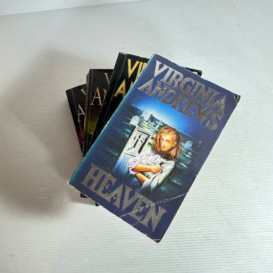 Virginia Andrews Book Bundle x4 (436) Heaven, Dark Angel, Seeds of Yesterday & Garden of Shadows