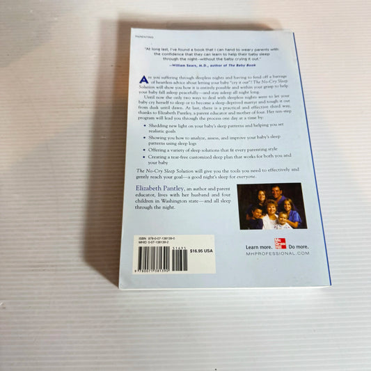 The No-Cry Sleep Solution - Elizabeth Pantley