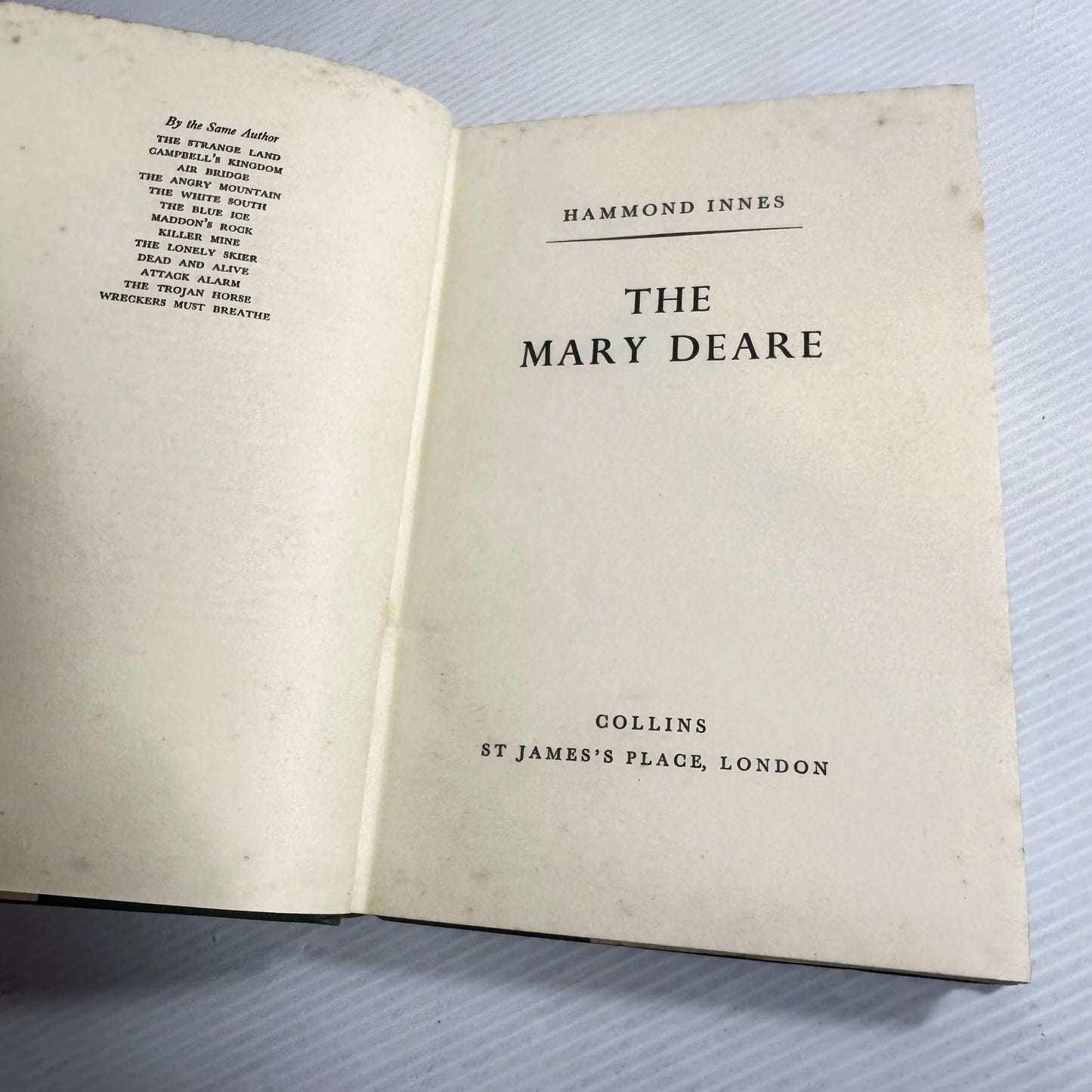 The Mary Deare - Hammond Innes (1956)
