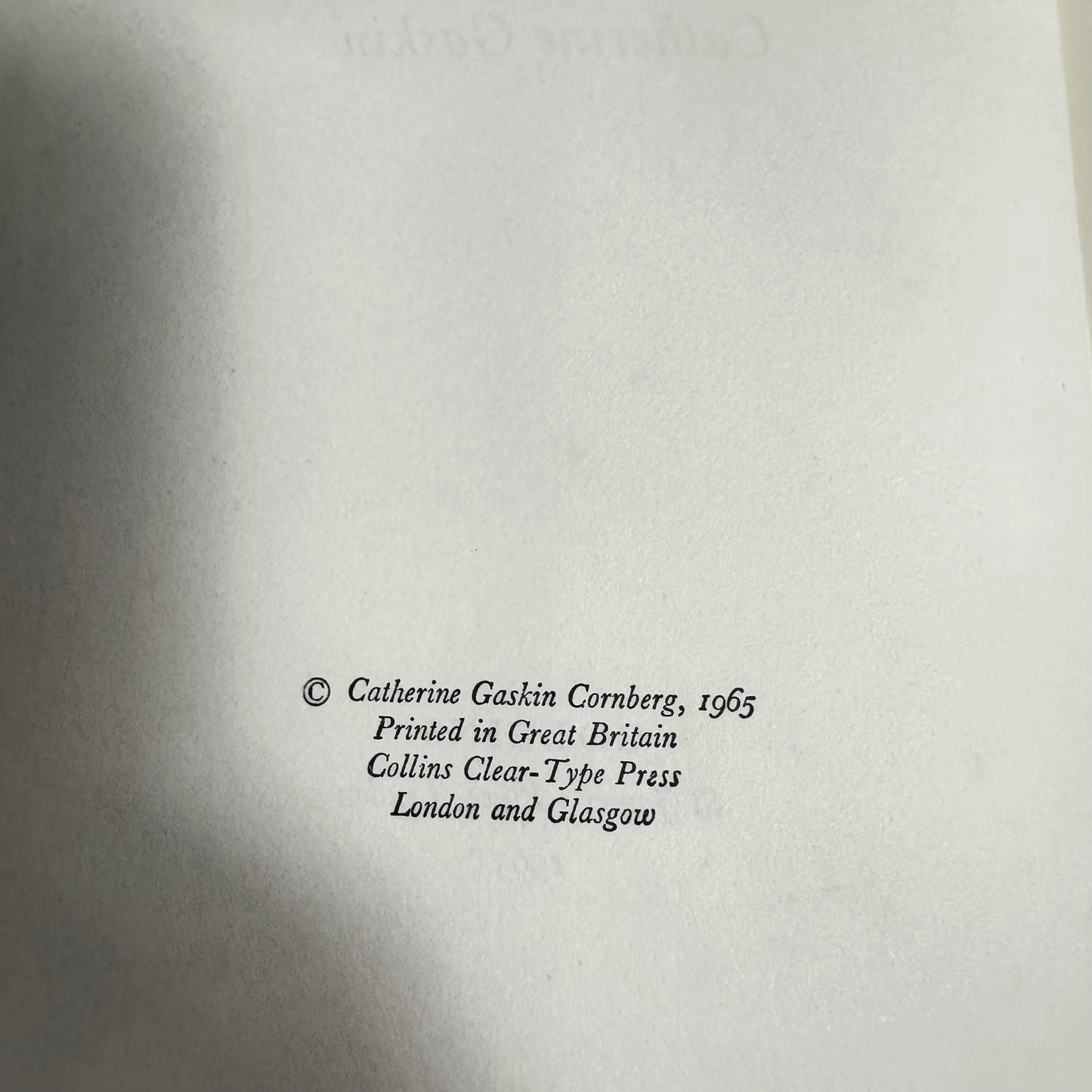 The File on Devlin - Catherine Gaskin (Vintage 1965)