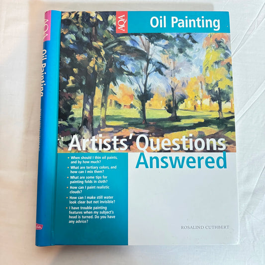 Artists' Questions Answered : Oil Painting - Rosalind Cuthbert