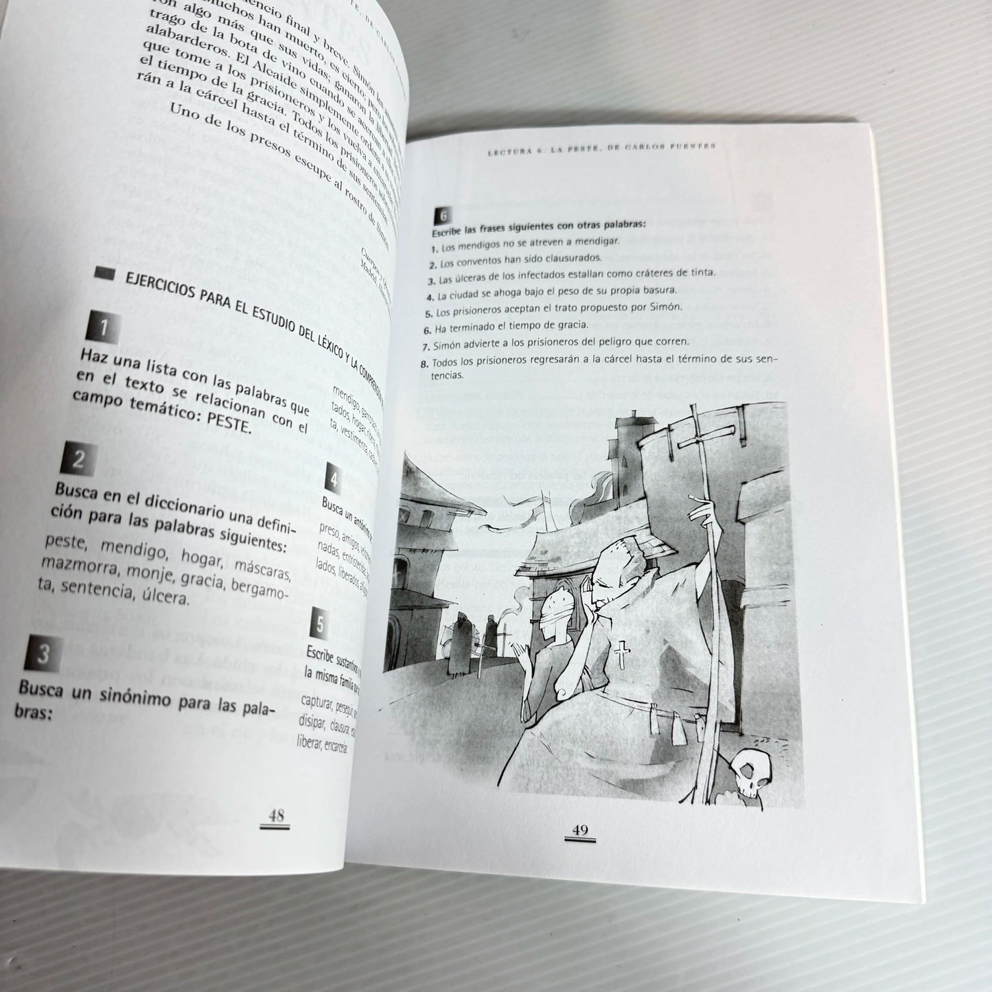 Textos Literarios Y Ejercicios - Nivel Medio II