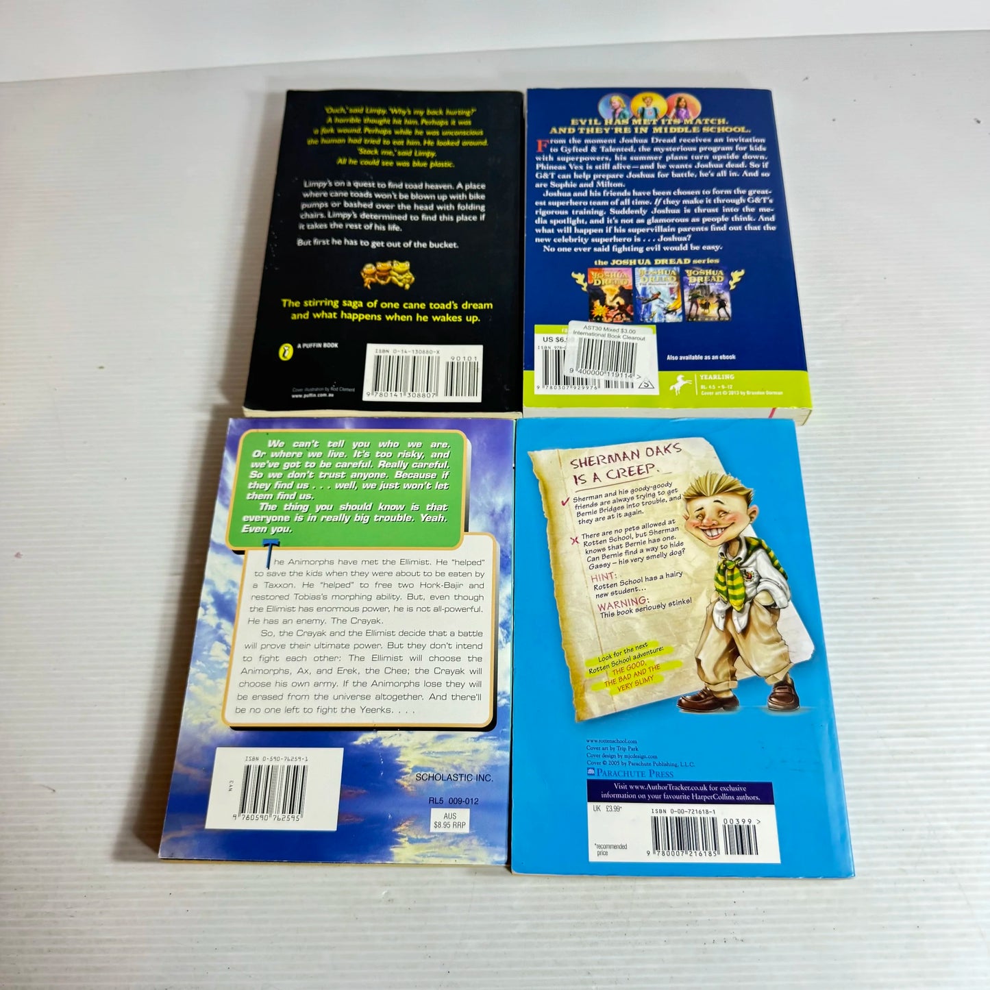 Children's Adventure Chapter Book Bundle x 4 (516)