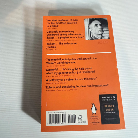12 Rules For Life: An Antidote To Chaos - Jordan B. Peterson