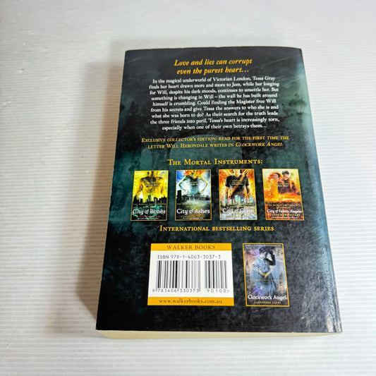 Clockwork Prince: The Infernal Devices Book 2 - Cassandra Clare (Collector's First Edition)