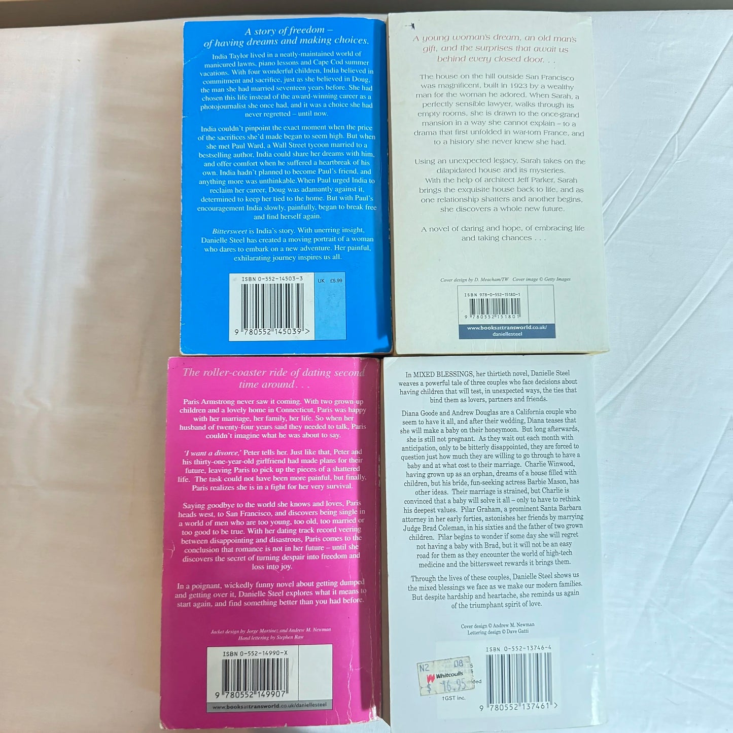 Danielle Steel Book Bundle x 4