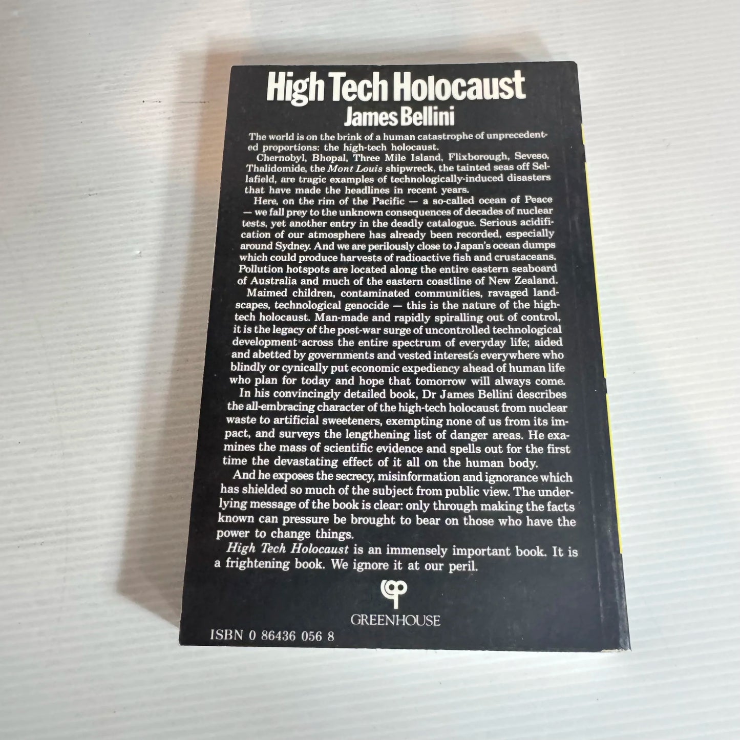 High Tech Holocaust - James Bellini