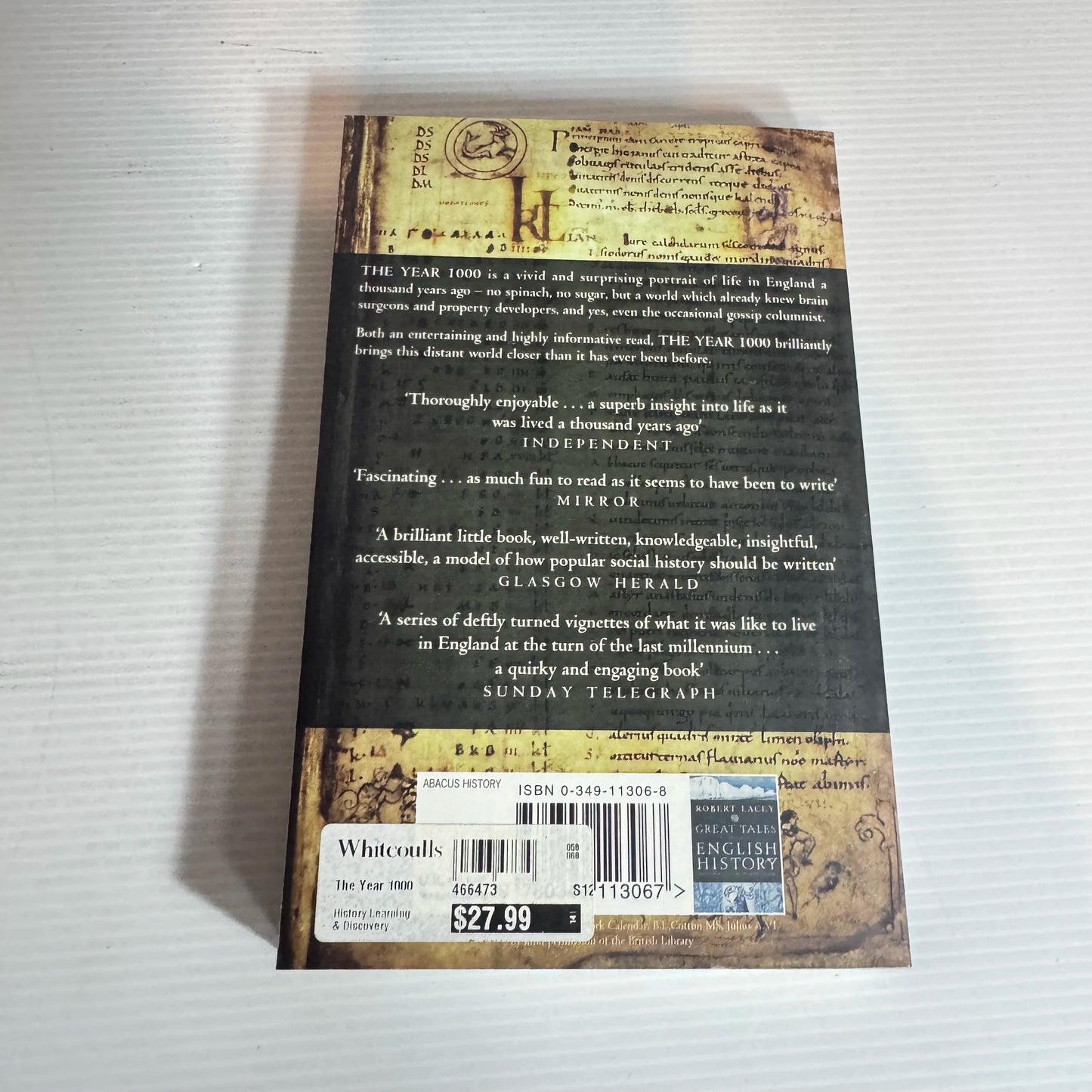 The Year 1000 : What Life Was Like At The Turn Of The First Millennium - Robert Lacey & Danny Danziger