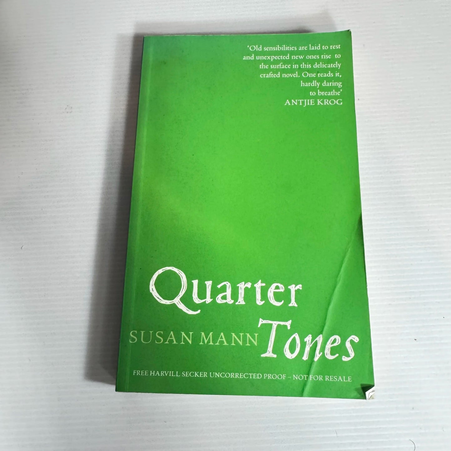 Quarter Tones - Susan Mann (Free Proof Copy)