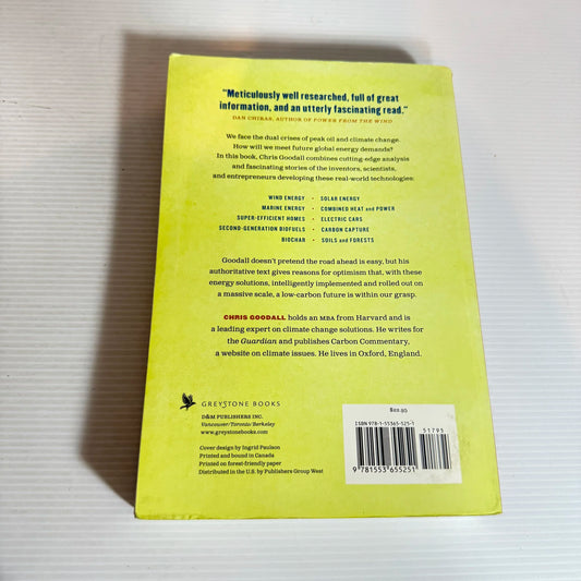 Ten Technologies To Save The Planet : Energy Options for a Low-Carbon Future - Chris Goodall