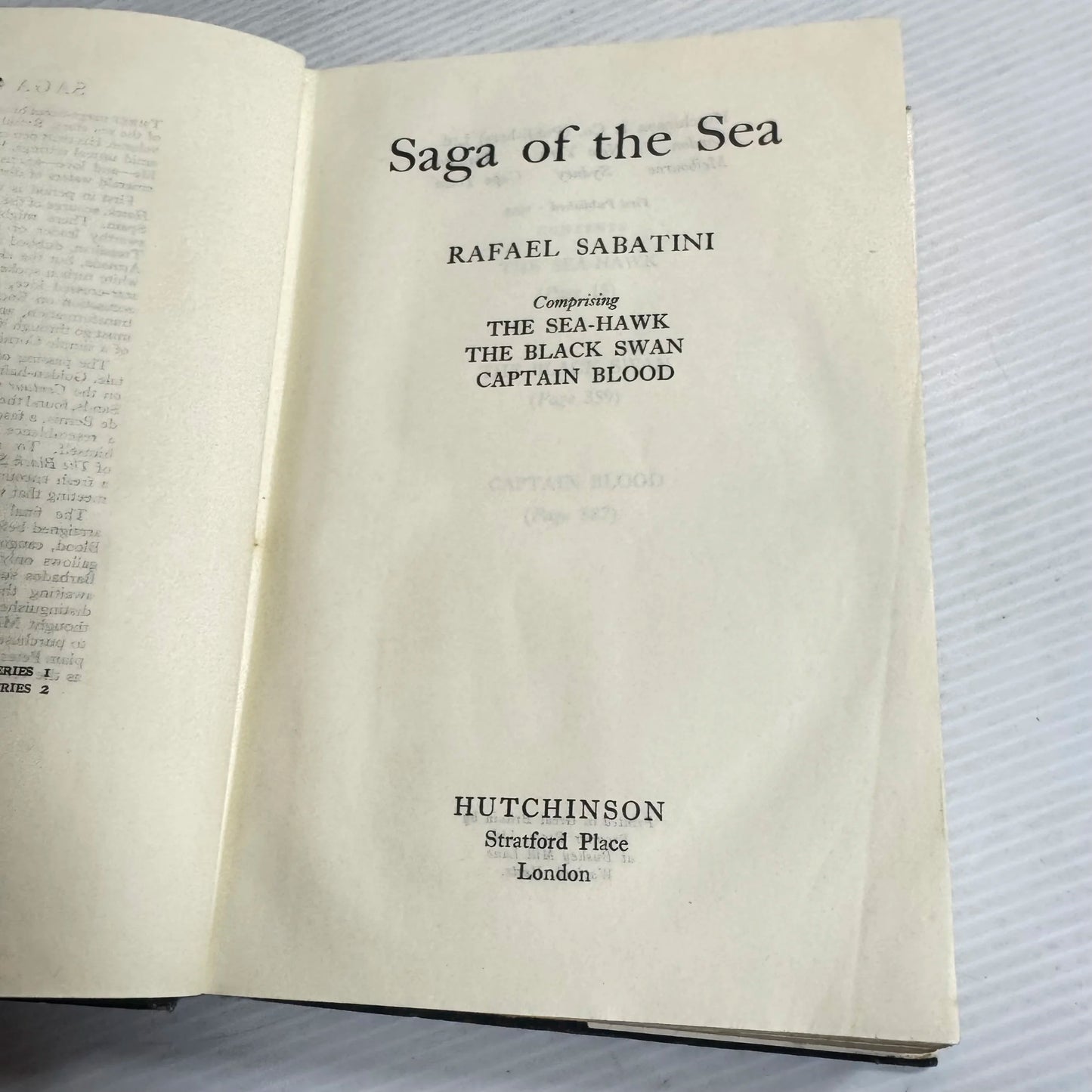 Saga of the Sea - Rafael Savatini (1953)
