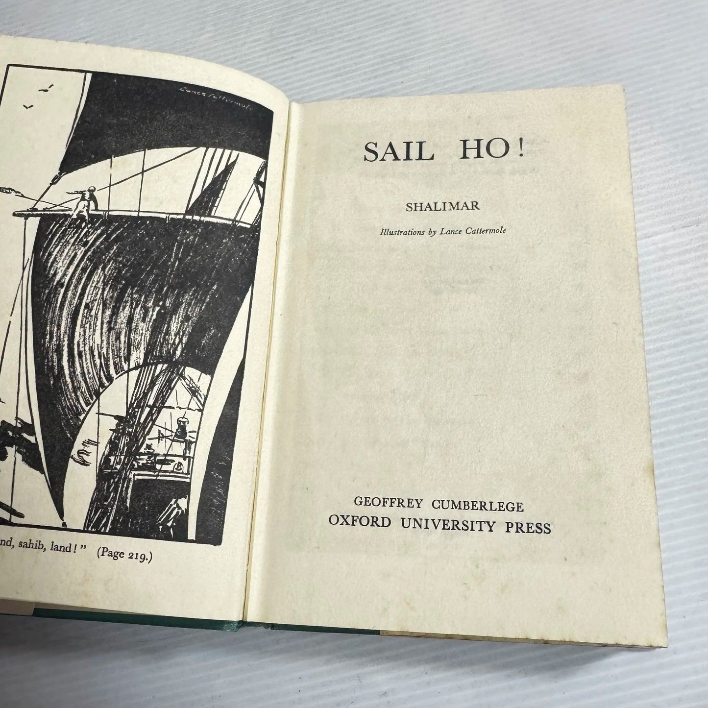 Sail Ho! by Shalimar (1950)