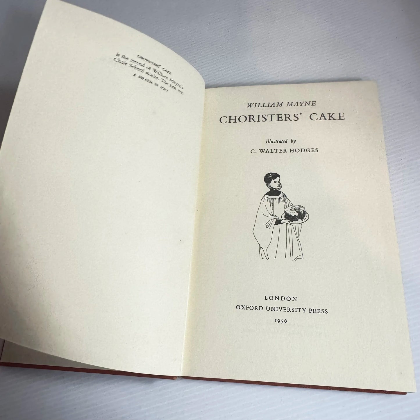 Choristers' Cake - William Mayne (Vintage 1956)