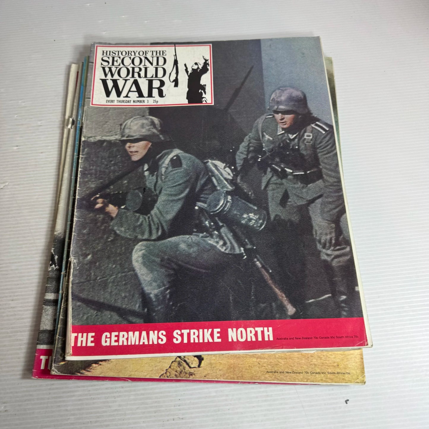Purnell's History Of The Second World War Magazine Bundle x9 (Issues 1-9)