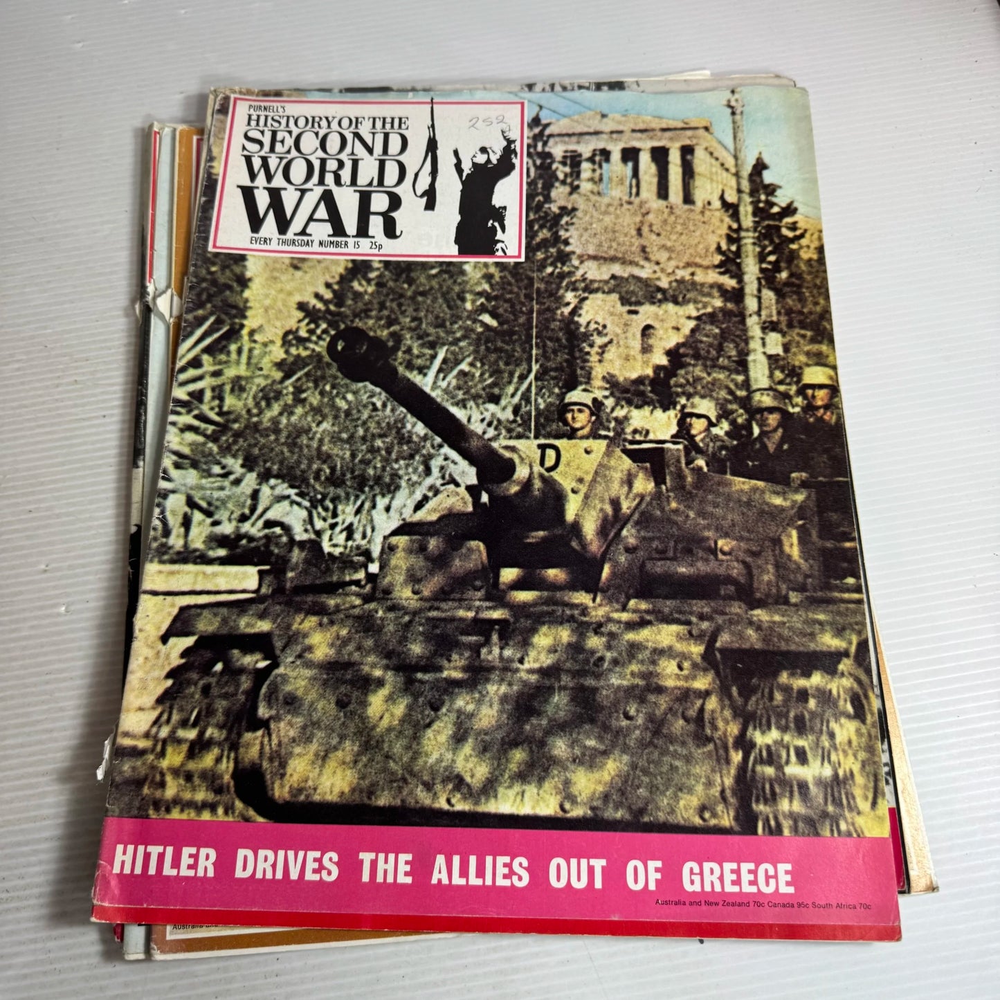 Purnell's History Of The Second World War Magazine Bundle x10 (Issues 10-19)