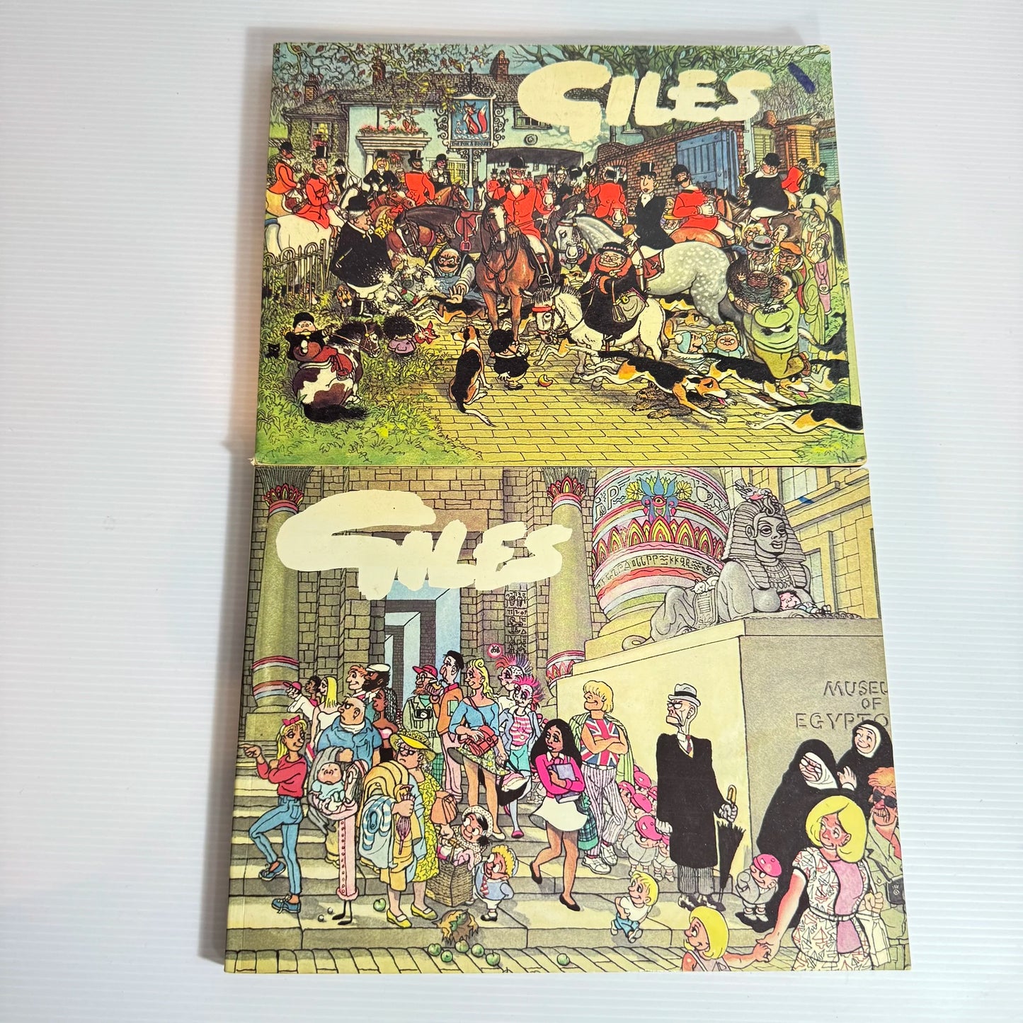Giles Book Bundle x 2 - Vintage 1981 & 1983