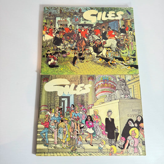 Giles Book Bundle x 2 - Vintage 1981 & 1983