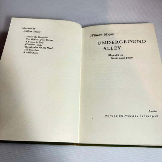 Underground Alley - William Mayne (Vintage 1958)