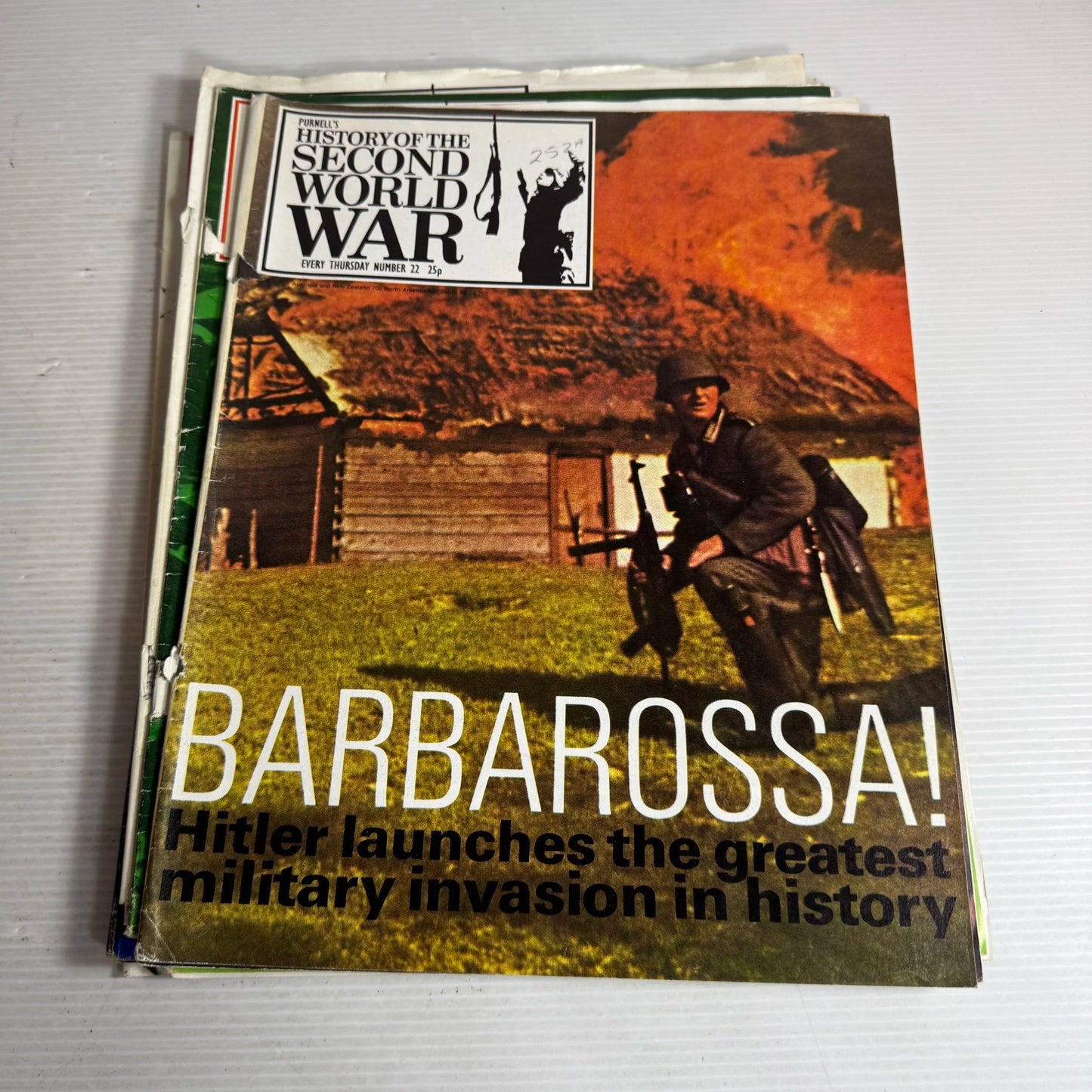 Purnell's History Of The Second World War Magazine Bundle x9 (Issues 20-29)