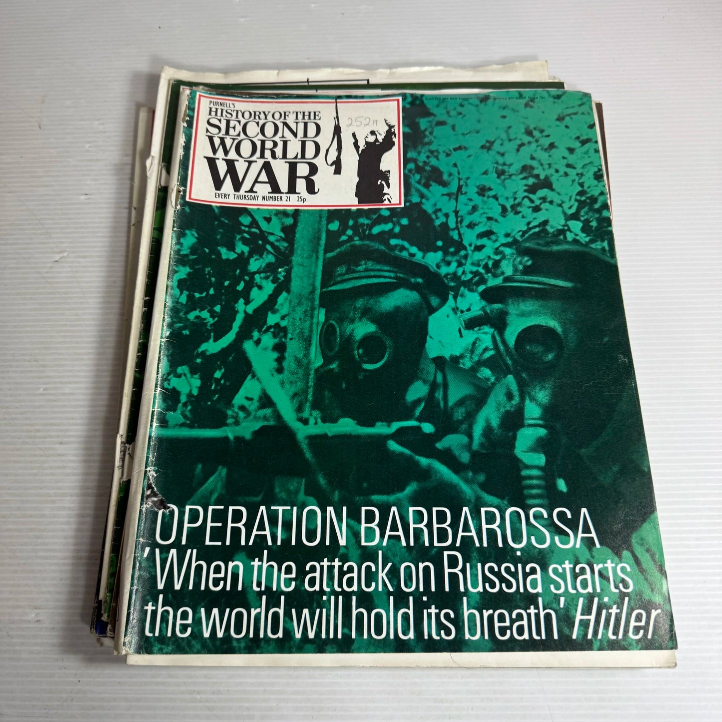Purnell's History Of The Second World War Magazine Bundle x9 (Issues 20-29)