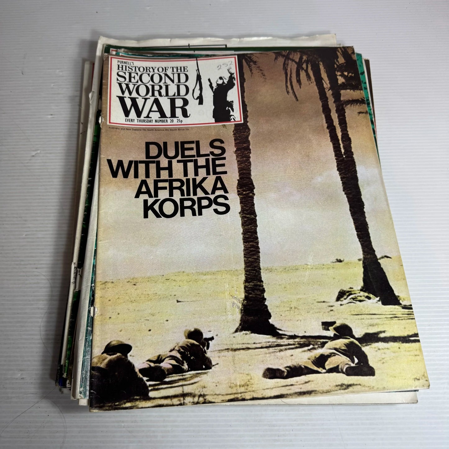 Purnell's History Of The Second World War Magazine Bundle x9 (Issues 20-29)