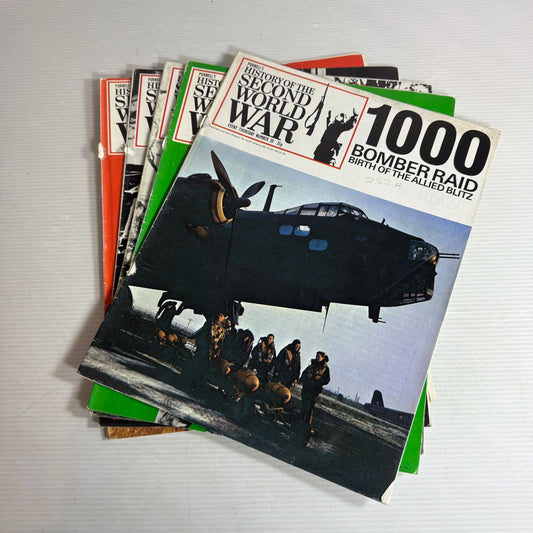Purnell's History Of The Second World War Magazine Bundle x5 (Issues 30-39)