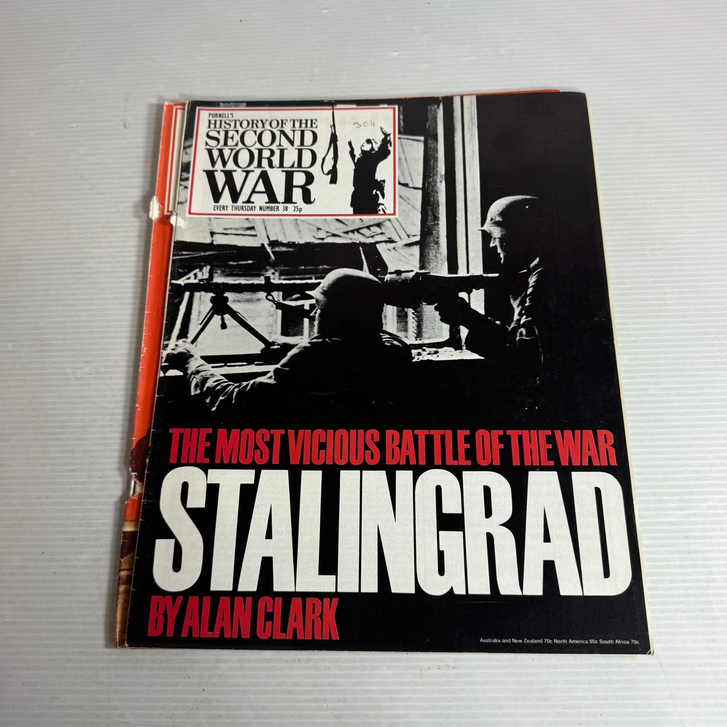 Purnell's History Of The Second World War Magazine Bundle x5 (Issues 30-39)